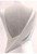 White Mermaid Pleats Wedding Dress