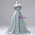 Green Satin Strapless Flower Quinceanera Dress