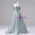 Green Satin Strapless Flower Quinceanera Dress