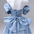 White Satin Pleats Quinceanera Dress