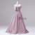 Pink Satin Off the Shoulder Flower Quinceanera Dress