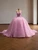 Pink Straps Tulle Sequins Beading Prom Dress