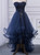 A blue ocean dress for a long ball gown a formal part of a silk dress