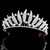 Leaves shape alloy headband tiara crown bridal rhinestone