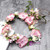 Bohemia Style Rose Flower Vine Wedding Seaside Holiday Party