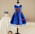 Christmas Kids Silk embroidery Dresses for Girls Formal Party