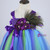 Feathers Girl Party Dress Kids Pageant Ball Gowns for Girls Wedding Halloween Dress