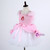 Pink Princess Baby Girl Birthday Party Tulle Dresses Kids Cosplay Halloween