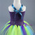 Pageant Dresses For Halloween Birthday Party Baby Girl Purple Turquoise Dress