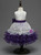 Sequined Embroidery Lace Baby Girl Wedding Party Wear Princess Girls Dresses