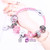 Silver plated chain Jewelry Charms Bracelet & Bracelet With Beads For Women