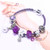 Silver plated chain Jewelry Charms Bracelet & Bracelet With Beads For Women