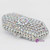 Silver Crystal Clutch Bag Women Party Wedding Bridal Purse