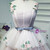 Pink Ball Gown Straps Tulle Appliques Homecoming Dress