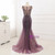 2018 New Formal Prom Party Gowns Women Wear Fancy Beading Mermaid Evening Dress