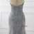 2018 Mermaid Beading Formal Women Dresses Sexy Backless Gray Tassel Evening Dress