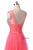 In Stock:Ship in 48 hours  A-Line Pink Tulle Prom Dress