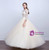 In Stock:Ship in 48 hours Long Sleeve Yellow Wedding Dress