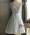 In Stock:Ship in 48 hours Gray Short Bridesmaid Dress