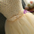 In Stock:Ship in 48 hours Yellow Beading Homecoming Dress