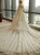 Luxury Off the Shoulder Tull Backless Haute Couture Wedding Dresses