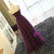 In Stock:Ship in 48 hours Strapless Purple Tulle Bridesmaid Dress