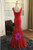 In Stock:Ship in 48 hours Red Mermaid Sequins Prom Dress
