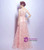 In Stock:Ship in 48 hours Pink Appliques Tulle Wedding Dress