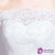 In Stock:Ship in 48 hours A-Line Off The Shoulder Half Sleeve Wedding Dress