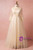 Plus Size Yellow Tulle Appliques Short Sleeve Prom Dress