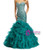 Women's Beaded Sweetheart Lace Up Mermaid Prom Dresses