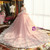 Luxury Pink Ball Gown Tulle  Applique Princese Wedding Dress