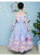 In Stock:Ship in 48 hours Blue Tulle Appliques Flower Girl Dress