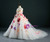 Fashion Ball Gown White Tulle Sweetheart Neck Flower Girl Dress