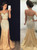 Two Piece Prom Dresses,Shining Beading Crystal Party Dresses