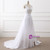 In Stock:Ship in 48 hours Simple Beach Chiffon Lace Wedding Dress