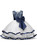 In Stock:Ship in 48 hours Blue Lace White Tulle Flower Girl Dress