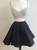 2017 Twp-piece A-line Appliqued Spaghetti Strap Bare Midriff Homecoming Dresses