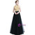 In Stock:Ship in 48 hours Black Tulle Scoop Beading Prom Dress