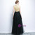 In Stock:Ship in 48 hours Black Tulle Scoop Beading Prom Dress