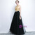 In Stock:Ship in 48 hours Black Tulle Scoop Beading Prom Dress