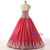 Ball Gown Sequins Red Tulle Bling Bling Sweetheart Quinceanera Dresses
