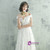 In Stock:Ship in 48 hours Ready To Ship White Off The Shoulder Wedding Dress