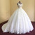 Ball Gown Appliques Flower Long Tulle Bridal Wedding Dress