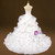 Ball Gown White Sweetheart Tulle Train Wedding Dress