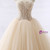 Lace Applique Champagne Tulle Sweetheart Neckline Wedding Dress