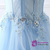 In Stock:Ship in 48 hours Ready To Ship Blue Tulle Appliques Beading Prom Dress