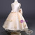 In Stock:Ship in 48 hours Ready To Ship Yellow Satin Bow Hi Lo Tulle Flower Girl Dress