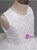 In Stock:Ship in 48 hours Ready To Ship White Tulle Appliques Girl Dress