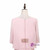 Pink Chiffon Mother Of The Bride Dresses With Jacket Plus Size